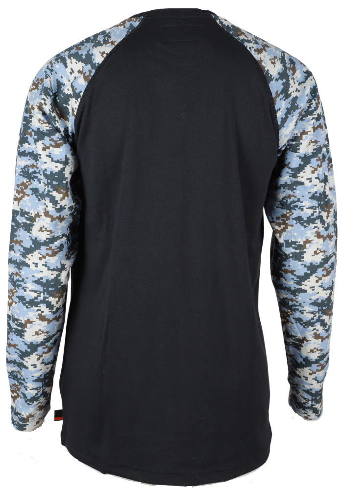 Picture of Forge FR MFRCAMOT-1 Men's Crew Neck Long Sleeve T-Shirt